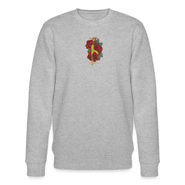 sweat col rond AK fleur