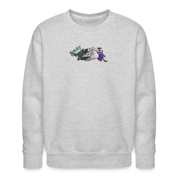 sweat col rond wolf hand