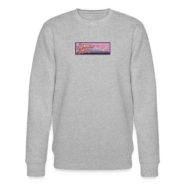 sweat col rond oiseau fuji
