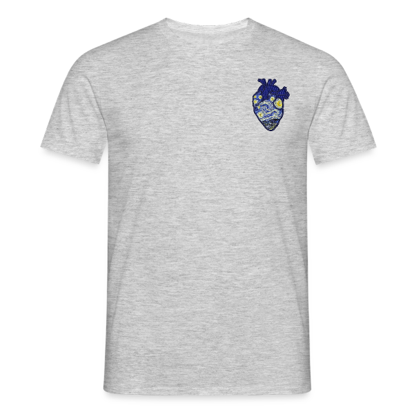 T-SHIRT SIMPLE coeur van gogh