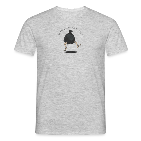 T-SHIRT  poubelle malicieuse