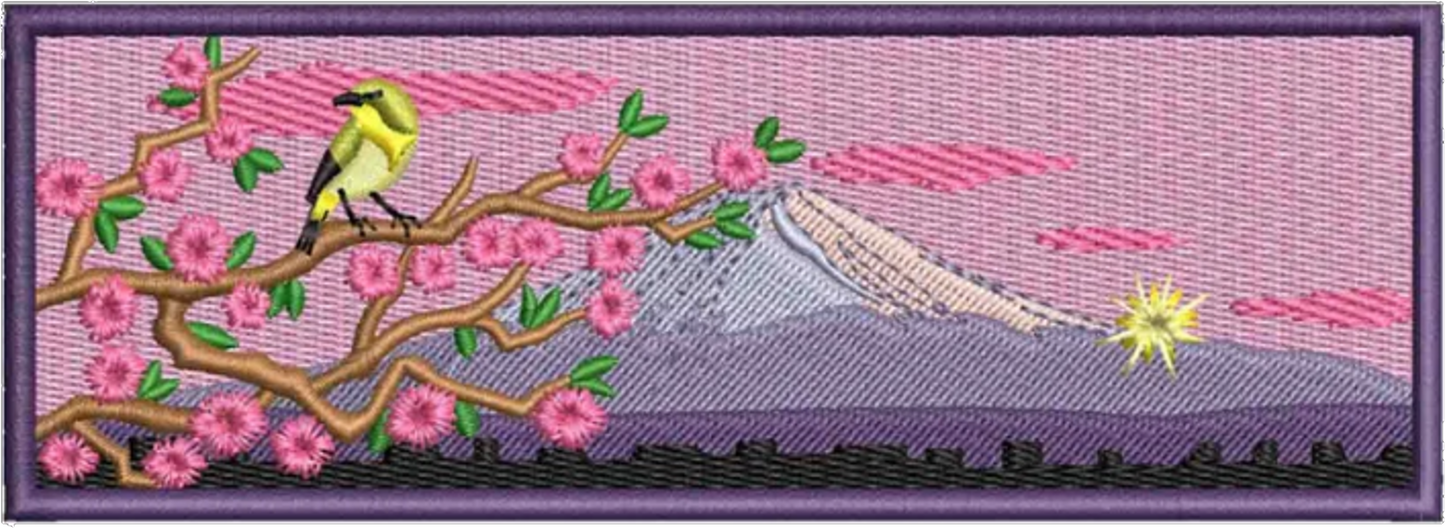 sweat a capuche oiseau fuji