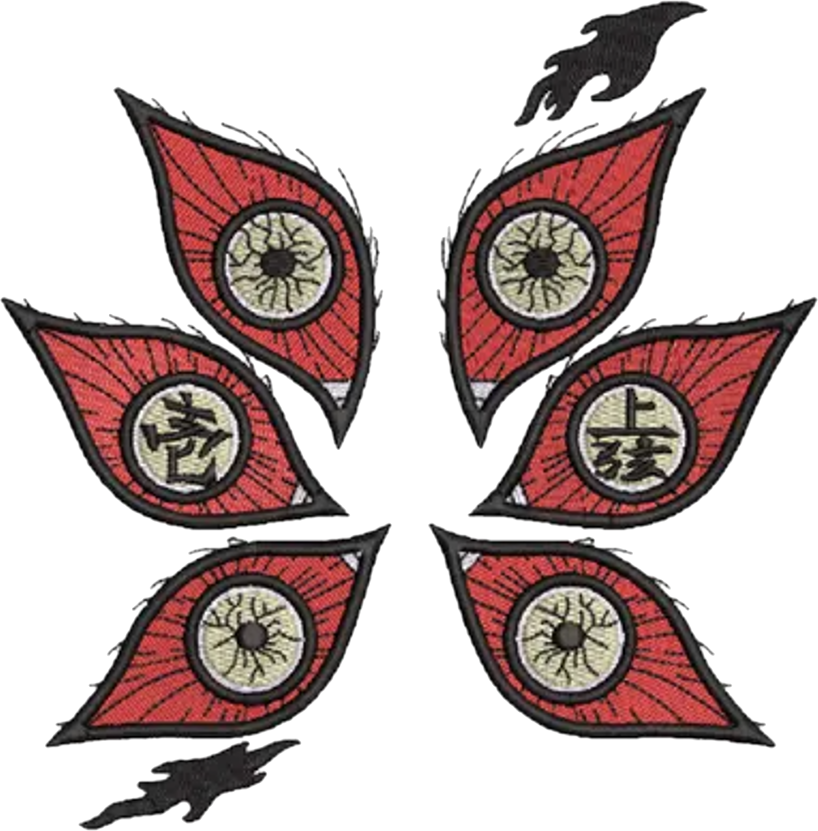 T-SHIRT SIMPLE kokushibo eyes
