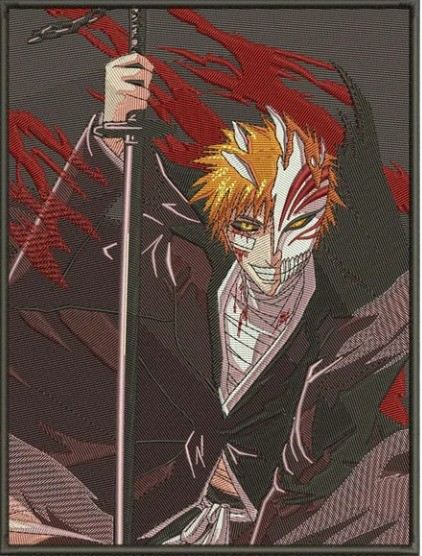 T-SHIRT SIMPLE ichigo sword