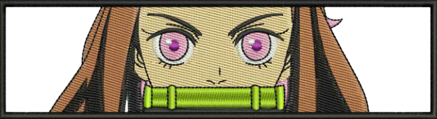 sweat a capuche  nezuko eyes