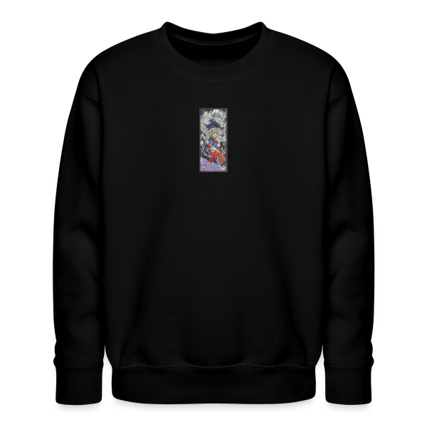 sweat col rond luffy violet