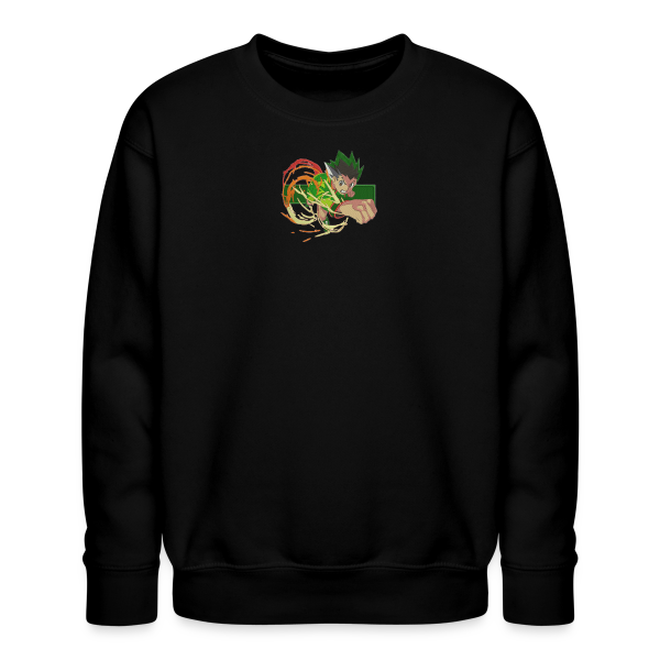 sweat col rond gon vert