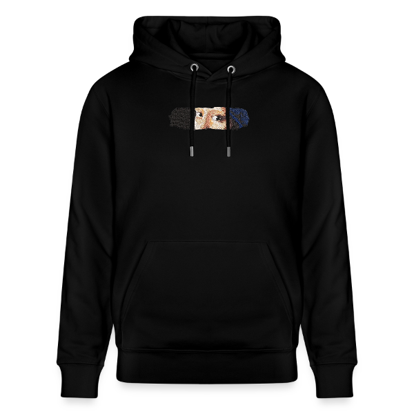 sweat a capuche yeux fille a perle