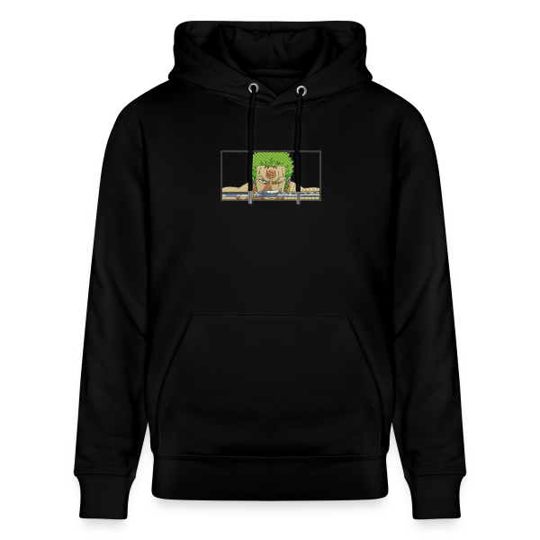 sweat a capuche zoro cadre sabre