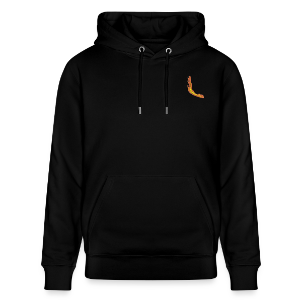 sweat a capuche main feu