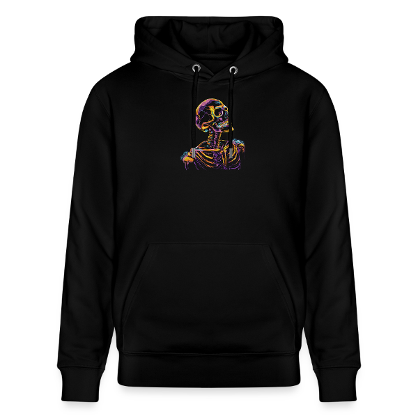 sweat a capuche chrome squelette