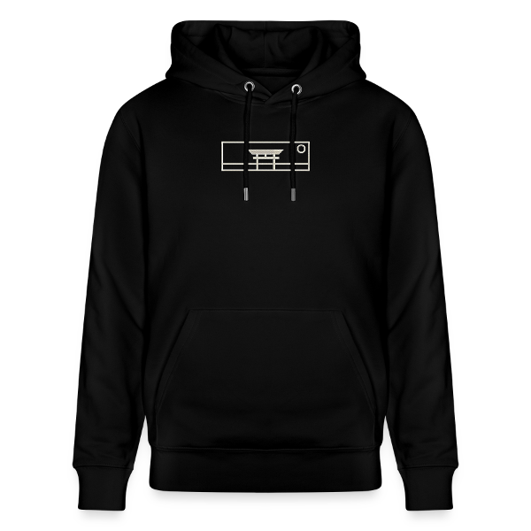 sweat a capuche line art panoramic