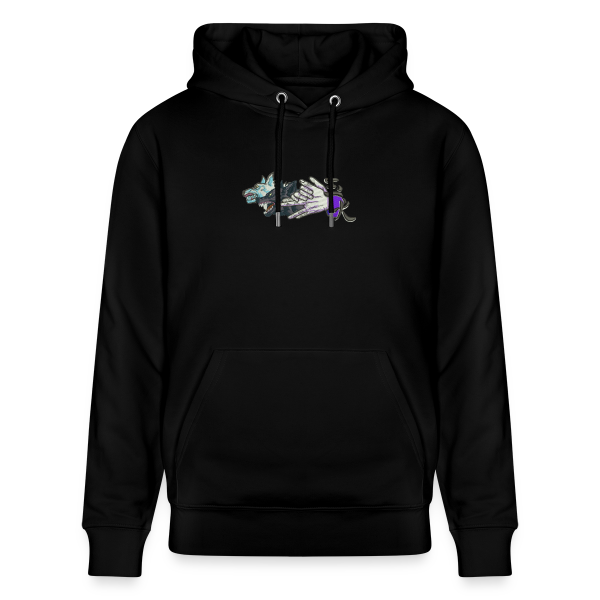 sweat a capuche wolf hand