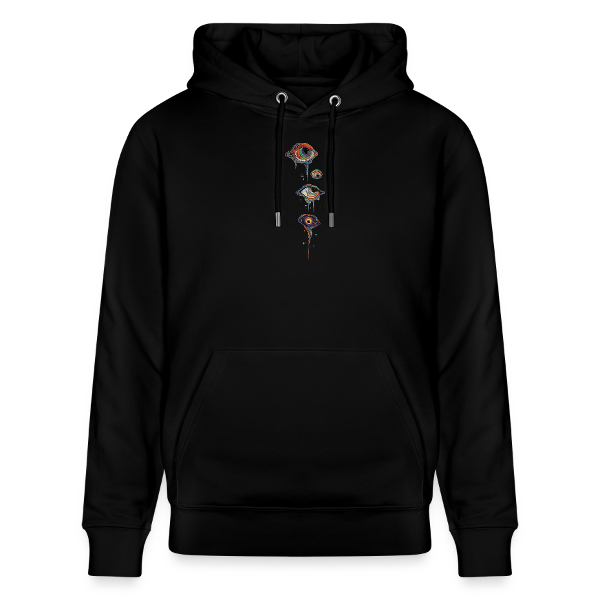 sweat a capuche yeux coulant