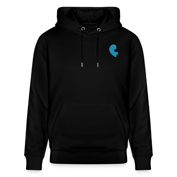 sweat a capuche puzzle bleu