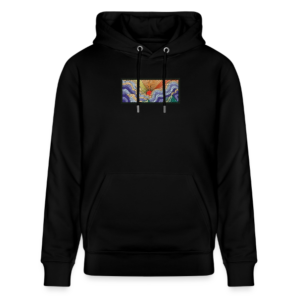 sweat a capuche soleil cadre