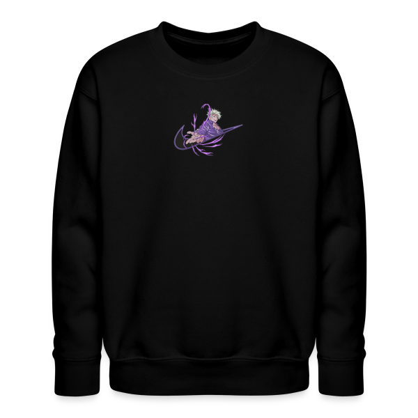 sweat col rond gojo violet
