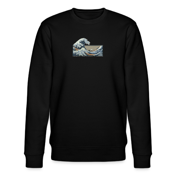 sweat col rond vague