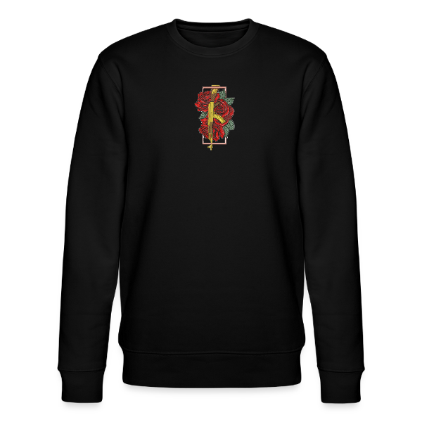sweat col rond AK fleur