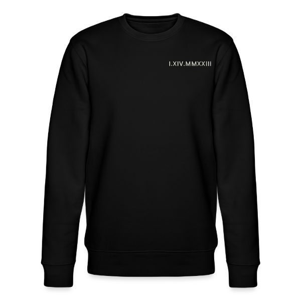 sweat col rond chiffre romain