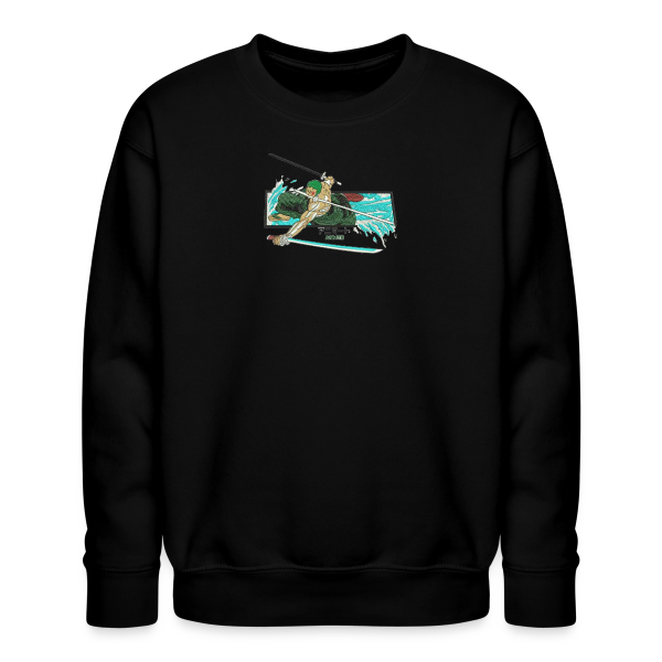 sweat col rond zoro cadre eau