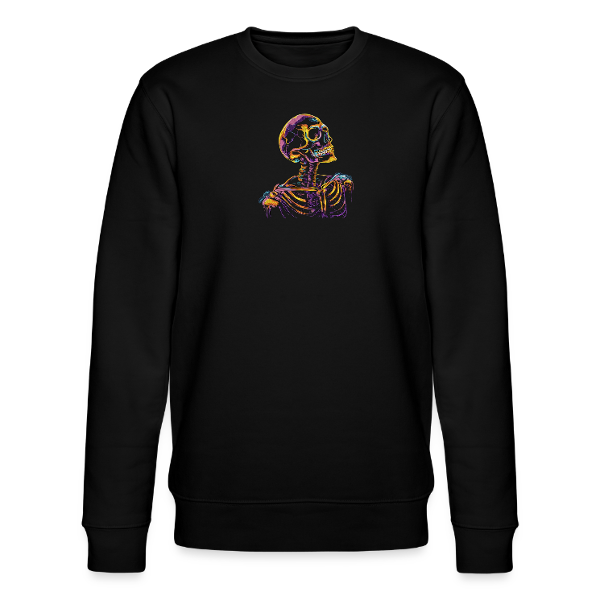 sweat col rond chrome squelette
