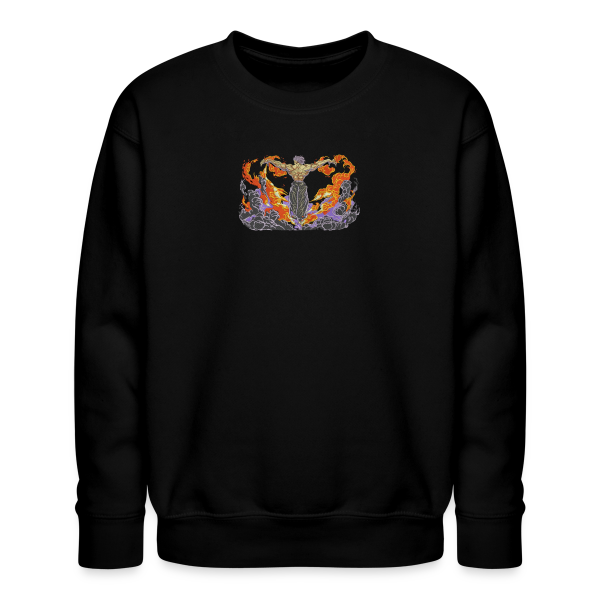 sweat col rond yuji fire