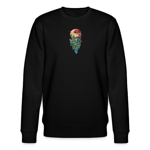 sweat col rond cascade