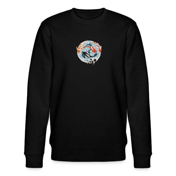 sweat col rond carpe