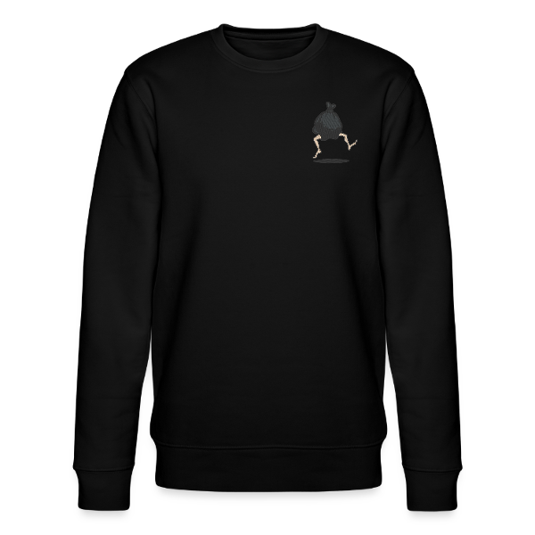 sweat col rond poubelle malicieuse 2