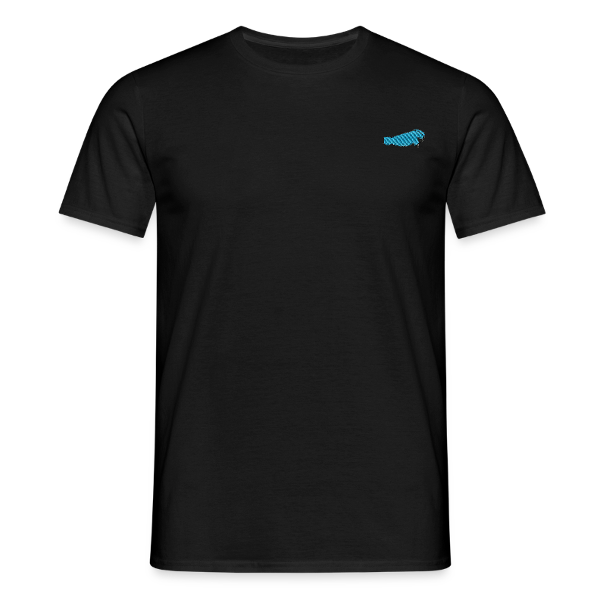 T-SHIRT SIMPLE main monstre bleu