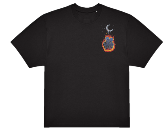 T-SHIRT OVERSIZE PREMIUM squelette love