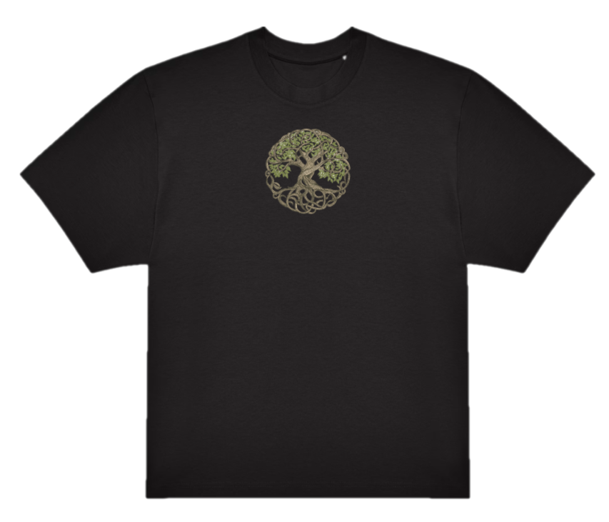 T-SHIRT OVERSIZE PREMIUM arbre de vie