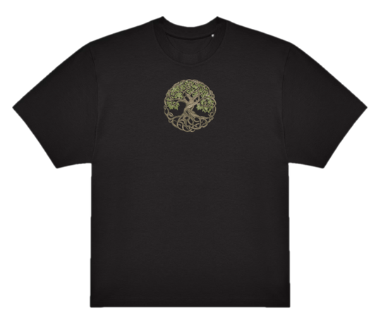 T-SHIRT OVERSIZE PREMIUM arbre de vie