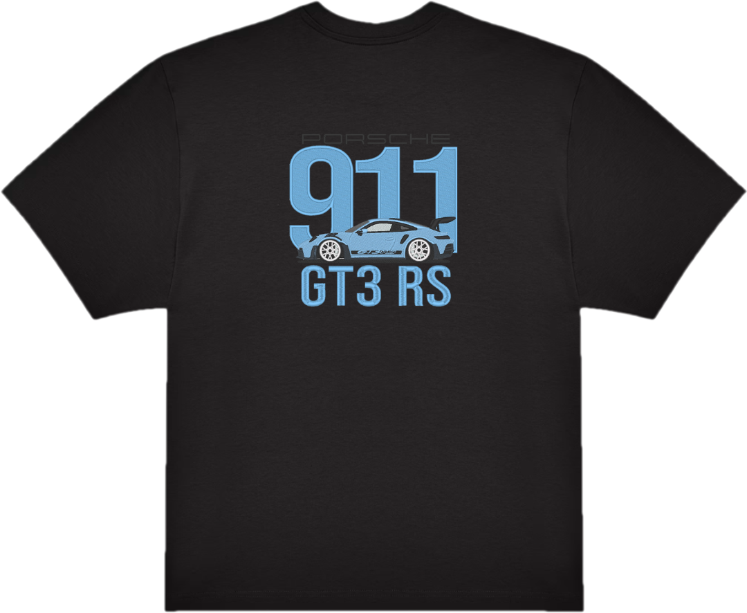 T-SHIRT OVERSIZE PREMIUM 911 BLEU