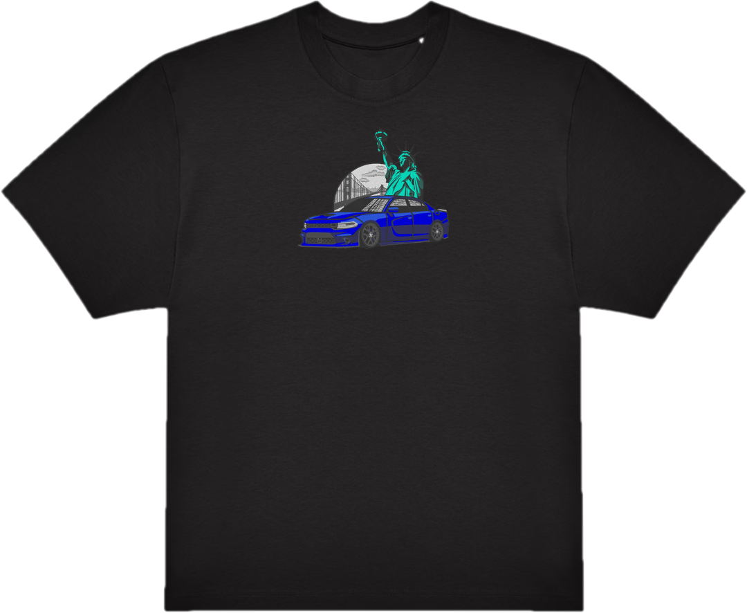T-SHIRT OVERSIZE PREMIUM CAR US