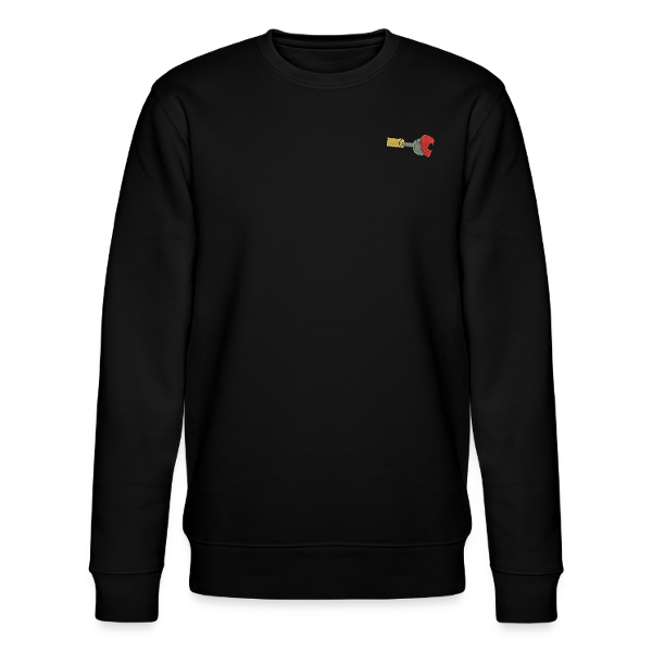 sweat col rond robot coeur