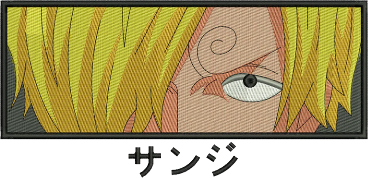 sweat col rond sanji cadre