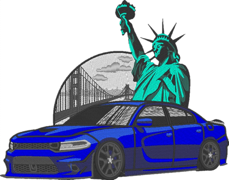 T-SHIRT OVERSIZE PREMIUM CAR US