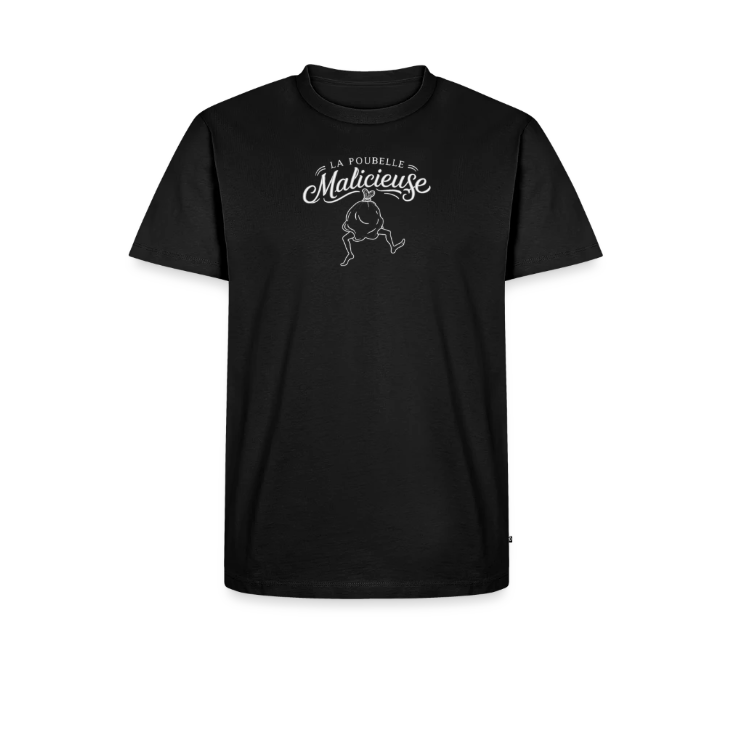 T-SHIRT poubelle malicieuse line art