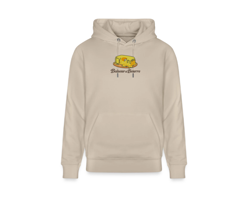 sweat a capuche baiseur de beurre