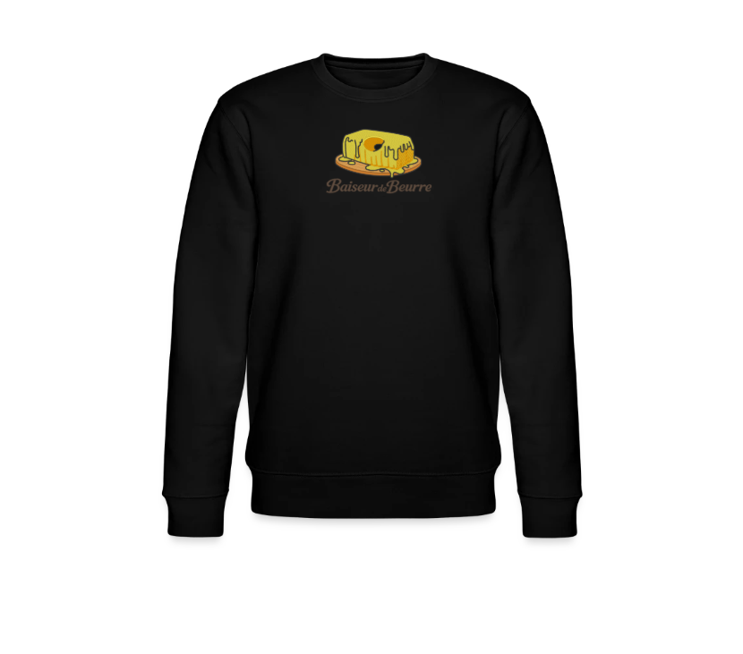 sweat col rond baiseur de beurre