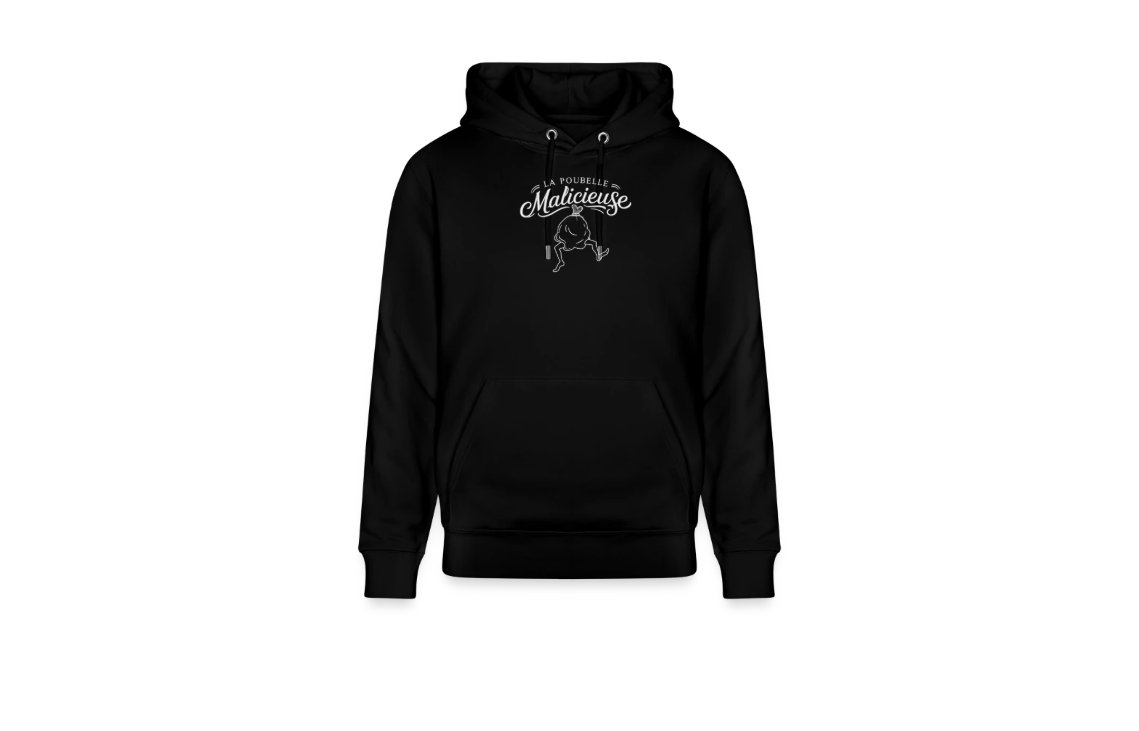 sweat a capuche poubelle malicieuse 2