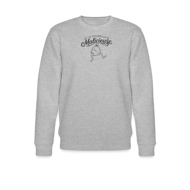 sweat col rond poubelle malicieuse 2