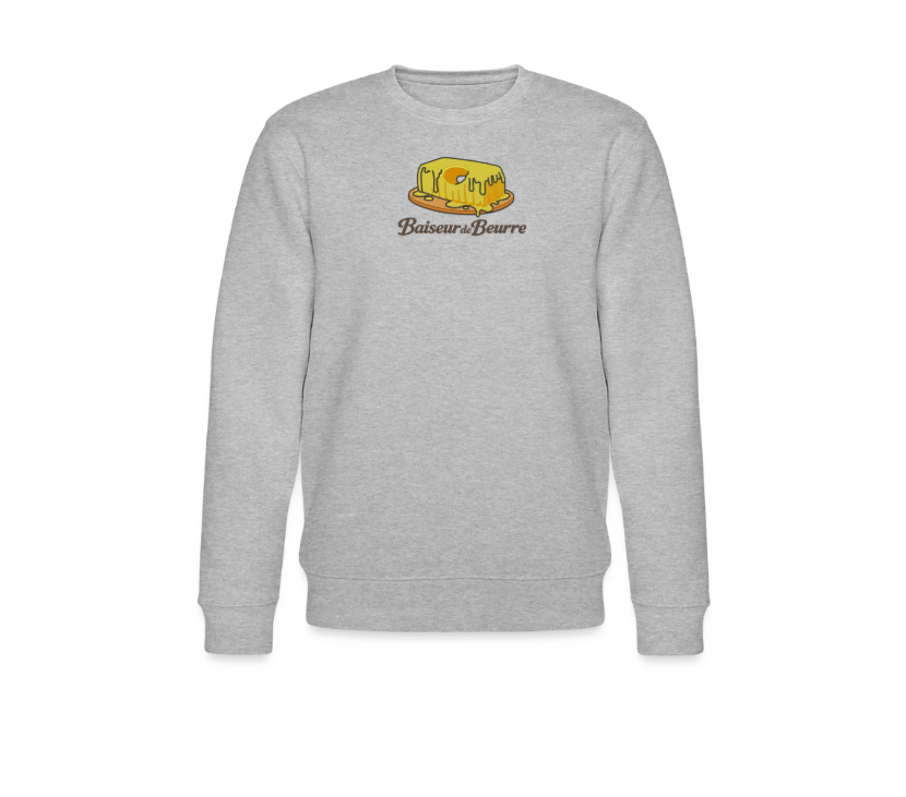 sweat col rond baiseur de beurre