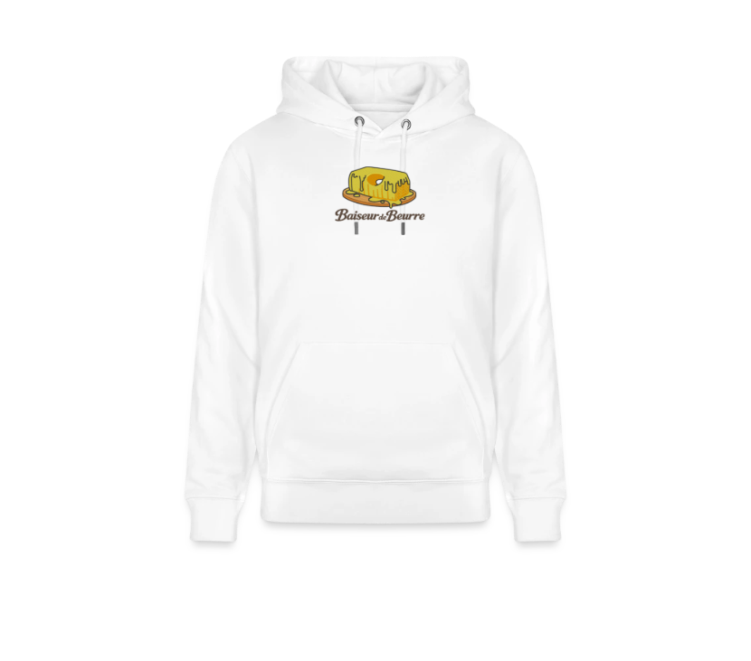 sweat a capuche baiseur de beurre
