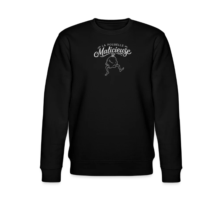 sweat col rond poubelle malicieuse 2