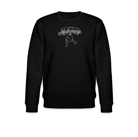 sweat col rond poubelle malicieuse 2