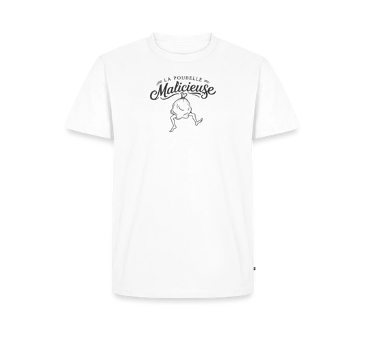 T-SHIRT poubelle malicieuse line art