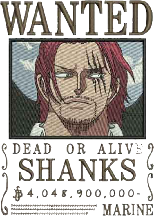 T-SHIRT OVERSIZE PREMIUM wanted shanks